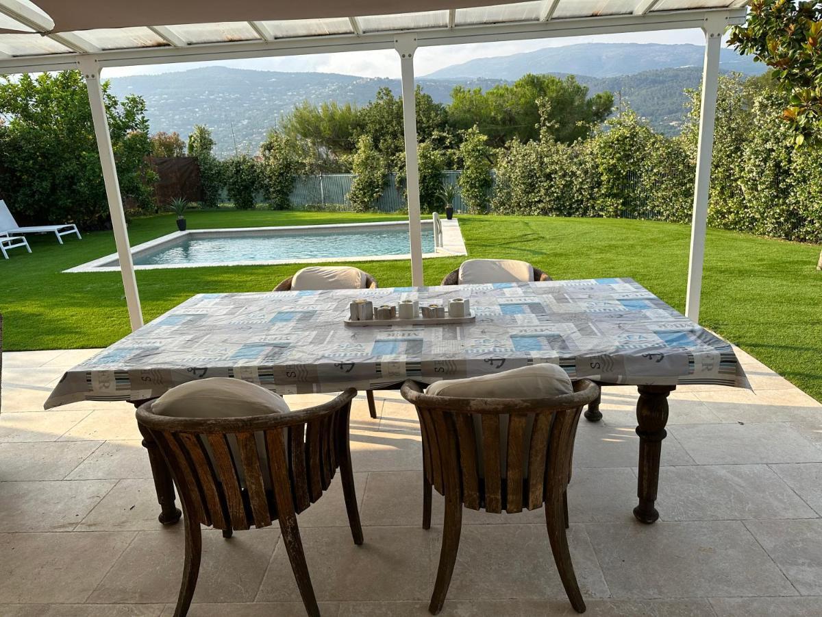 Petite Maisonette Adossee Mais Independante Avec Piscine Villa Peymeinade Luaran gambar